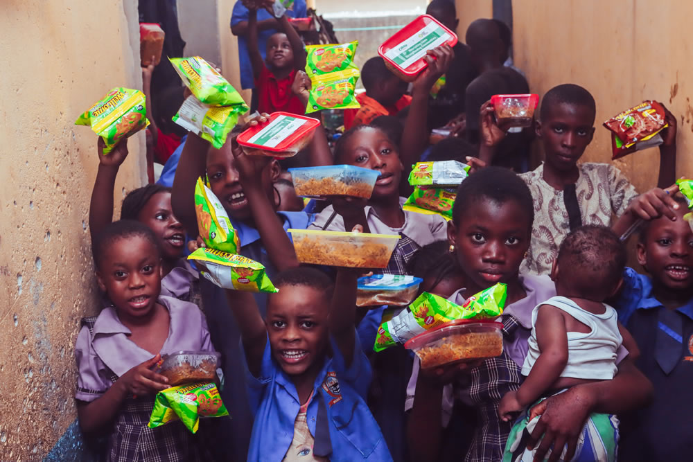 LAGOS FOOD BANK INITIATIVE(LFBI) AND CWAY COLLABORATION