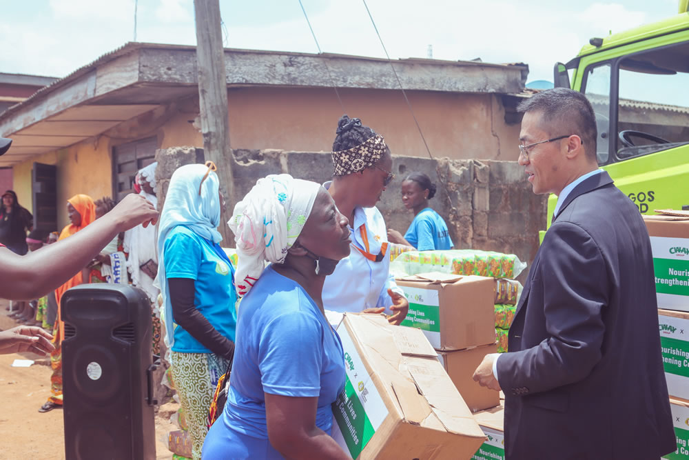LAGOS FOOD BANK INITIATIVE(LFBI) AND CWAY COLLABORATION